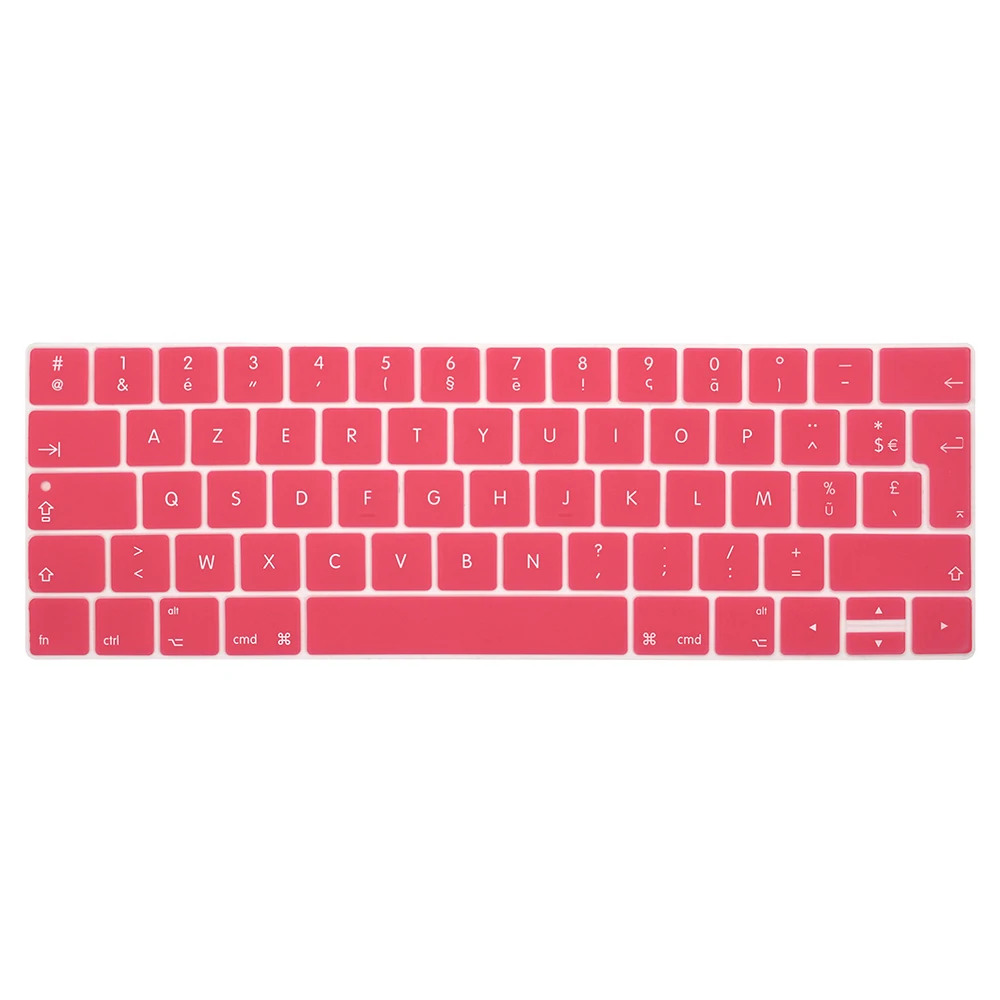 Чехол для клавиатуры с французской раскладкой Защитная пленка macbook touchbar 13 &quot15&quot