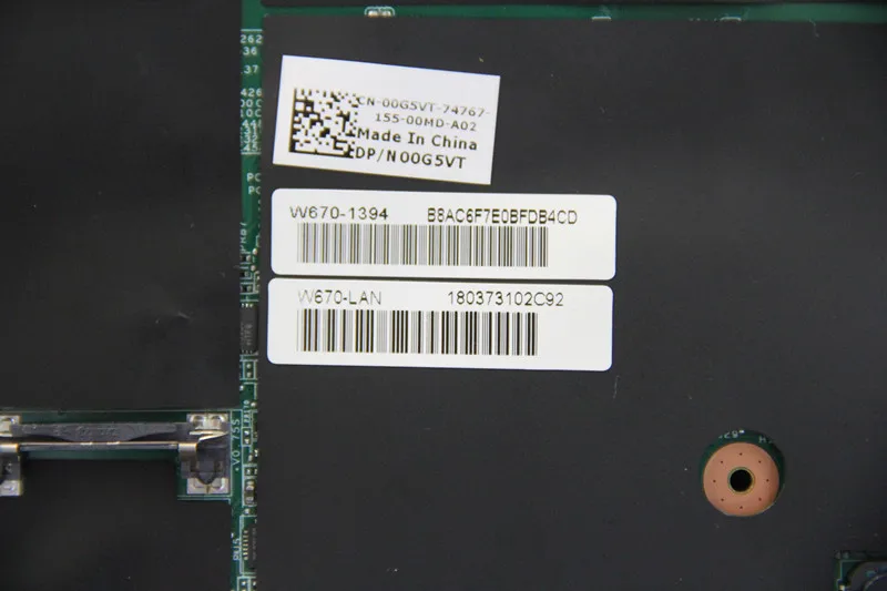 CN-00G5VT 00G5VT 0G5VT For DELL Alienware M15X Laptop motherboard 40GAB3900-A400 with Graphics Slot DDR3 fully tested | Компьютеры и