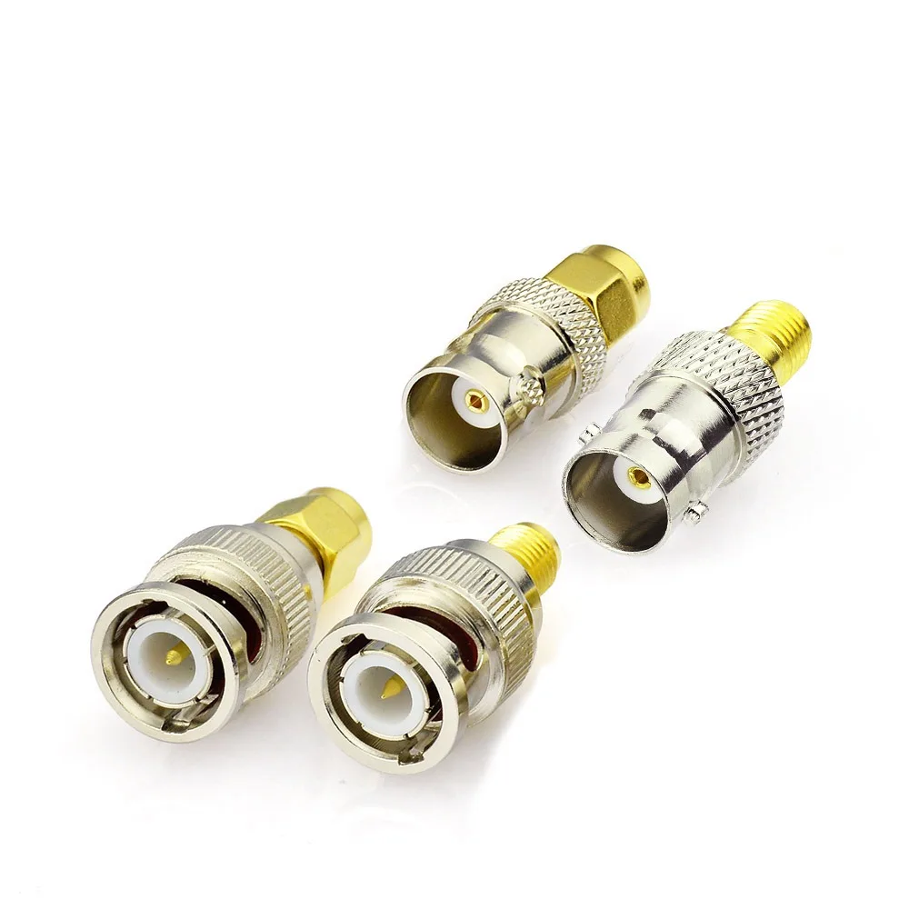 Eightwod SMA к BNC RF коаксиальный переходник Комплект 4 типа для приемопередающей