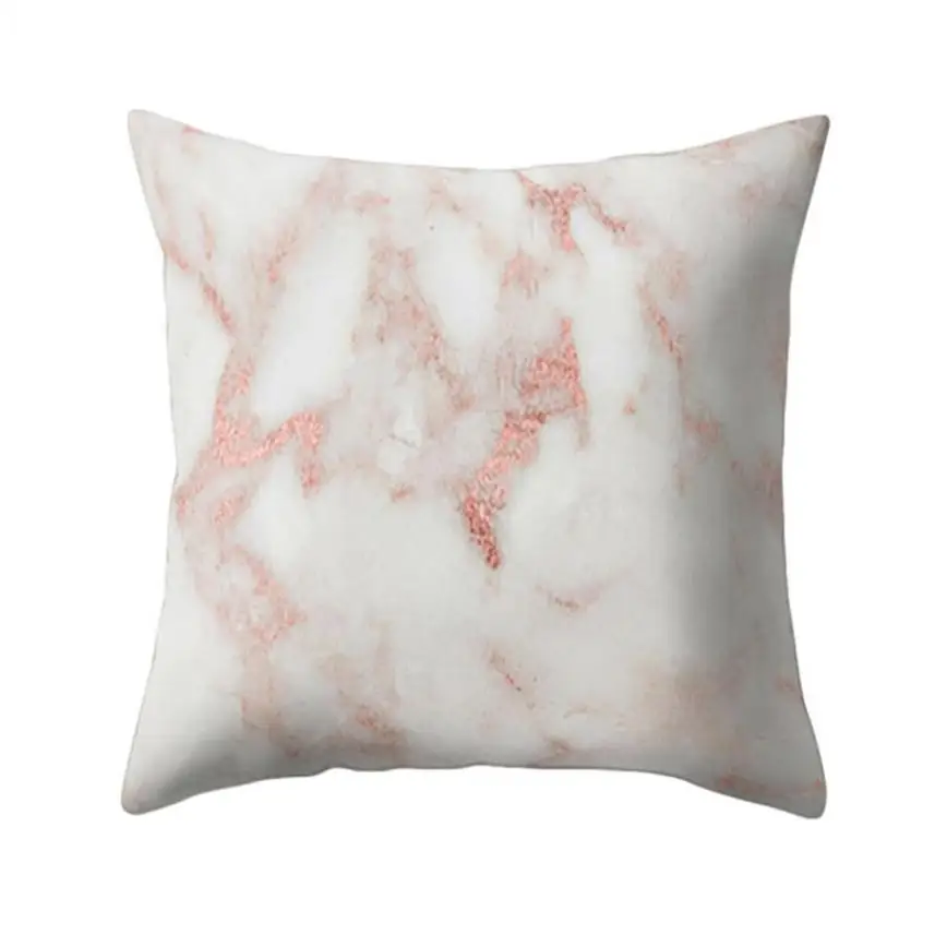 

Luxury Pillow Case Hot Fashion Brief Style Geometric Marble Texture Throw Pillow Case Home Textile 45cm *45cm Free shipping 50p