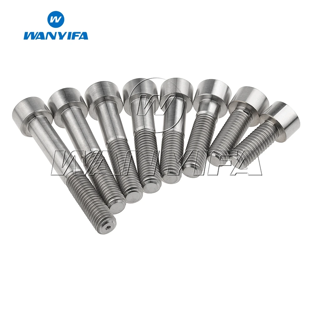 Титановый &quotWanyifa&quot Болт M10x20 25 30 35 40 45 50 55 60 70 мм 1 5 шаг с квадратным носком С