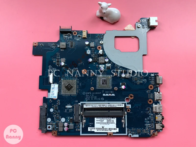 PCNANNY NBY1G11002 Q5WT6 LA 8531P NB.Y1G11.002 для Acer Aspire E1 521 материнская плата ноутбука E300 DDR3