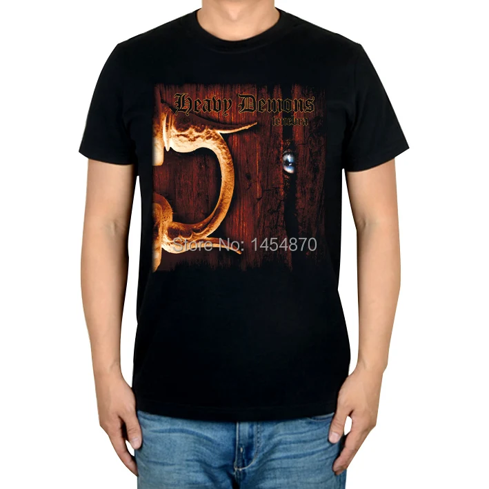 

Новая крутая Модная брендовая футболка из хлопка в стиле панк для фитнеса, черная металлическая футболка