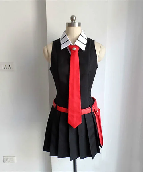 [В наличии] аниме Akame Ga Kiru боевой костюм Косплей Костюм Униформа Хэллоуин для