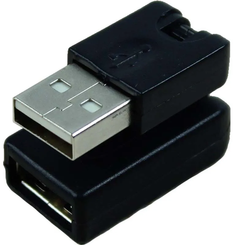 10 шт. USB 2 0 папа к гнезду 360 градусов угол вращения адаптер расширения | Электроника