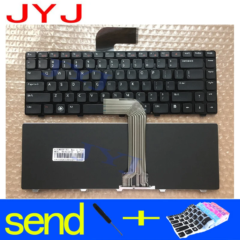Новая клавиатура для ноутбука Dell Inspiron 14R N4110 M4110 N4050 M4040 N5050 M5050 M5040 N5040 X501LX502L P17S P18 N4120