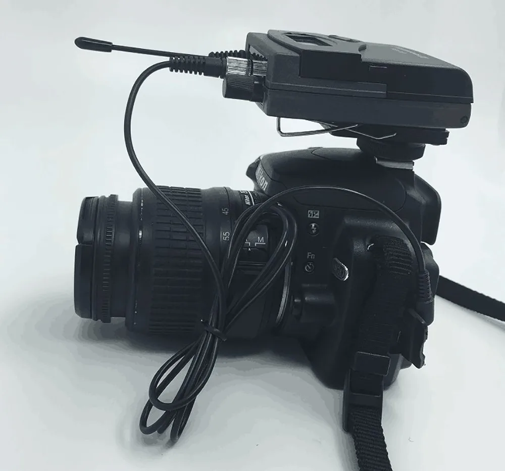 DSLR камера видеокамера с микрофоном аудио рекордер беспроводной микрофон для