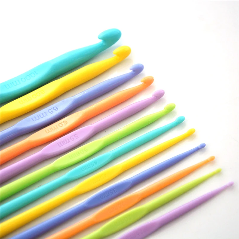 Набор инструментов для ручного вязания из АБС пластика 12 шт./компл.|needle|hookneedle