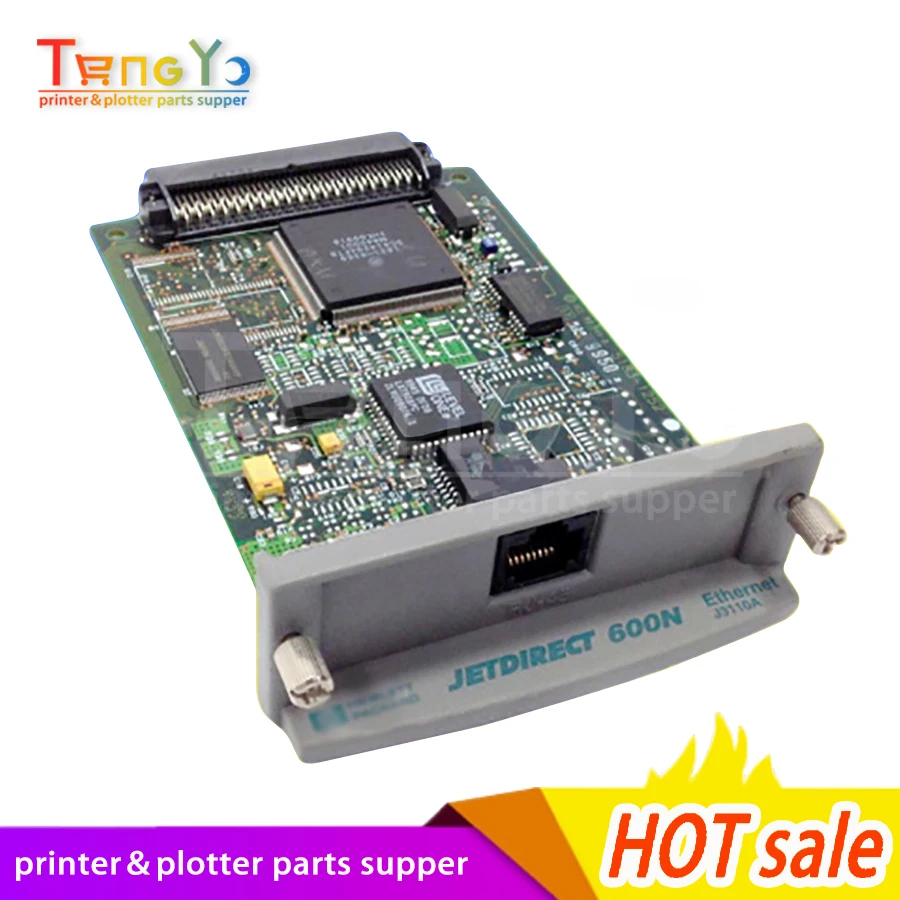 

Free shipping JetDirect 600N J3113A 10/100tx Ethernet Internal Print Server Network Card on sale