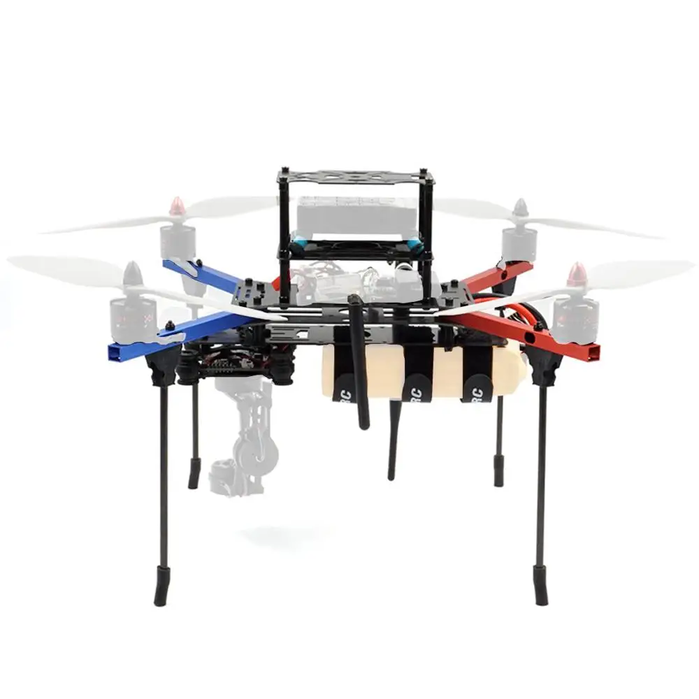 Квадрокоптер JMT BlueX380 Мультикоптер с алюминиевой рамой для РУ FPV APM Pixhawk | Игрушки и