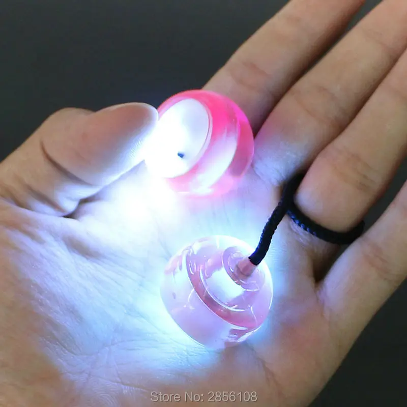 LED Fidget Toys Begleri Thumb Knuckles патчи Набор управления рулон игры палец Yoyo игрушка для