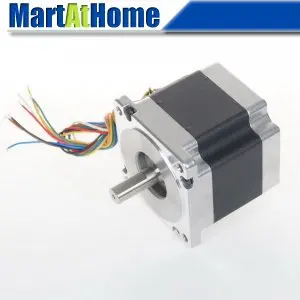 Leadshine 86HS45 двухфазный гибридный шаговый двигатель с ЧПУ NEMA 34 637 2 Oz in 8 проводов для