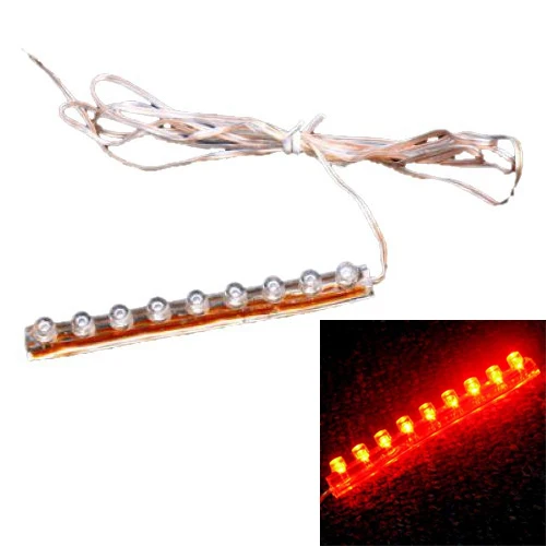 Rot 9 светодиодный Flexibel Streifen Motorad / Auto Schiff Licht 12V | Лампы и освещение