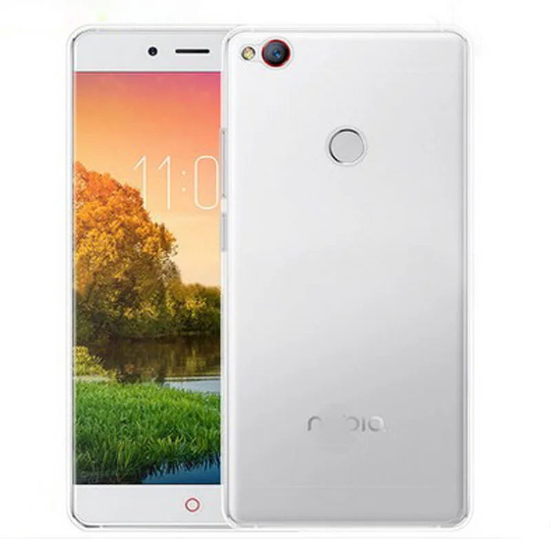 + QualityTransparent Нубия Z11 NX531J чехол оригинальный zte 820 TPU кремния задняя крышка телефон