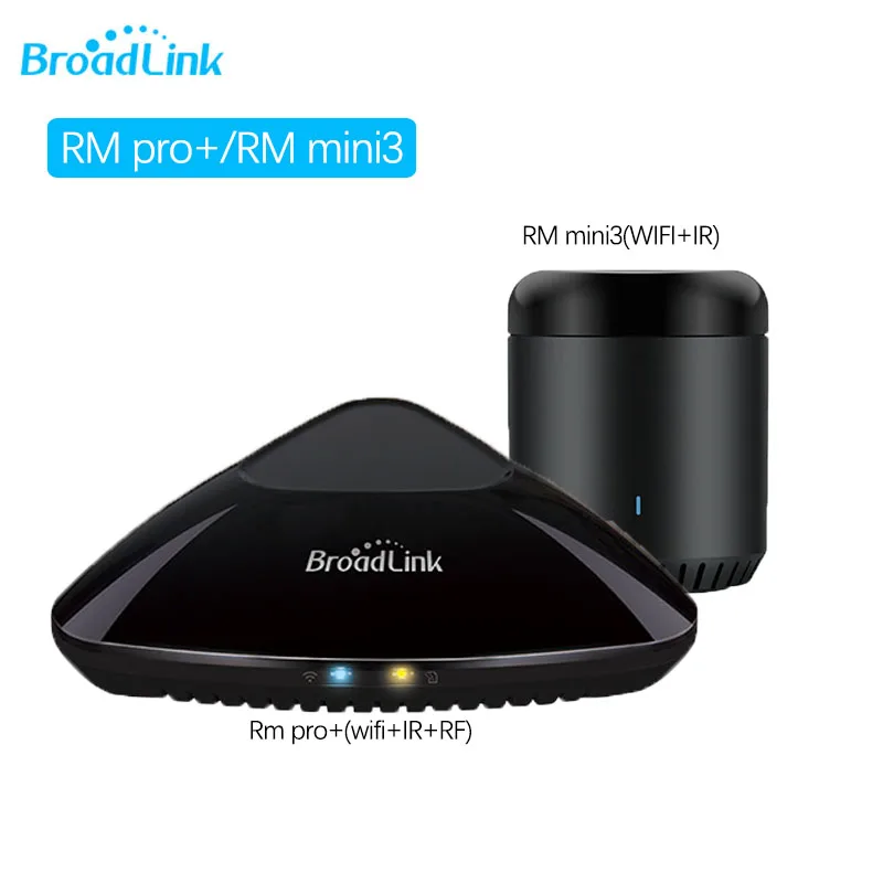 Новый Broadlink RM Pro +/RM33 Mini3 ИК + РЧ Wi-Fi Универсальный Интеллектуальный пульт
