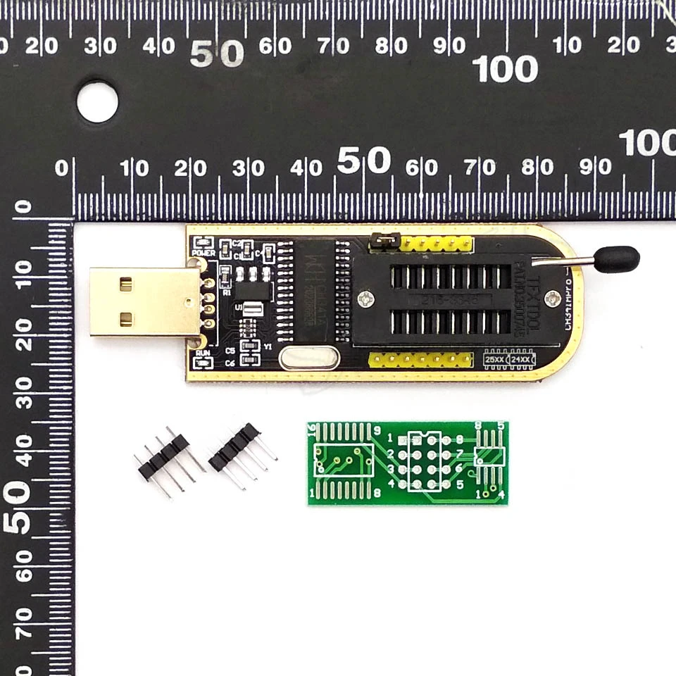 USB-программатор CH341A 24 25 серия EEPROM Flash BIOS с программным обеспечением и Драйвером |