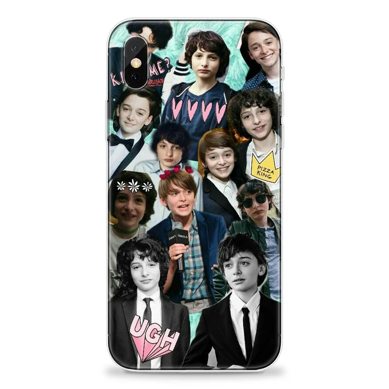 Очень странные дела увлажняющим эффектом марки The Finn Wolfhard чехлы из мягкого ТПУ