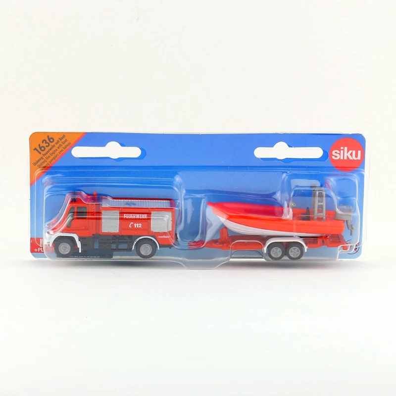 Игрушечный автомобиль Siku 1636 модель из литого металла в масштабе 1:87 пожарная