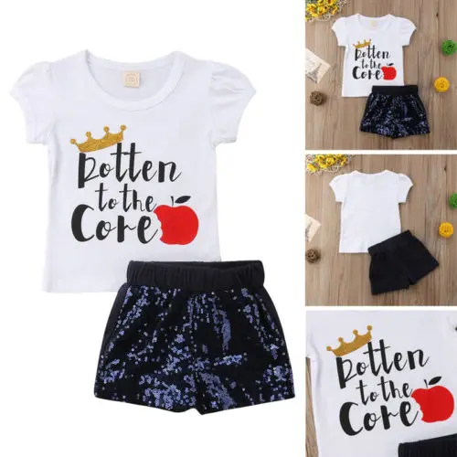 Милая Одежда для новорожденных и маленьких девочек хлопковая Повседневная
