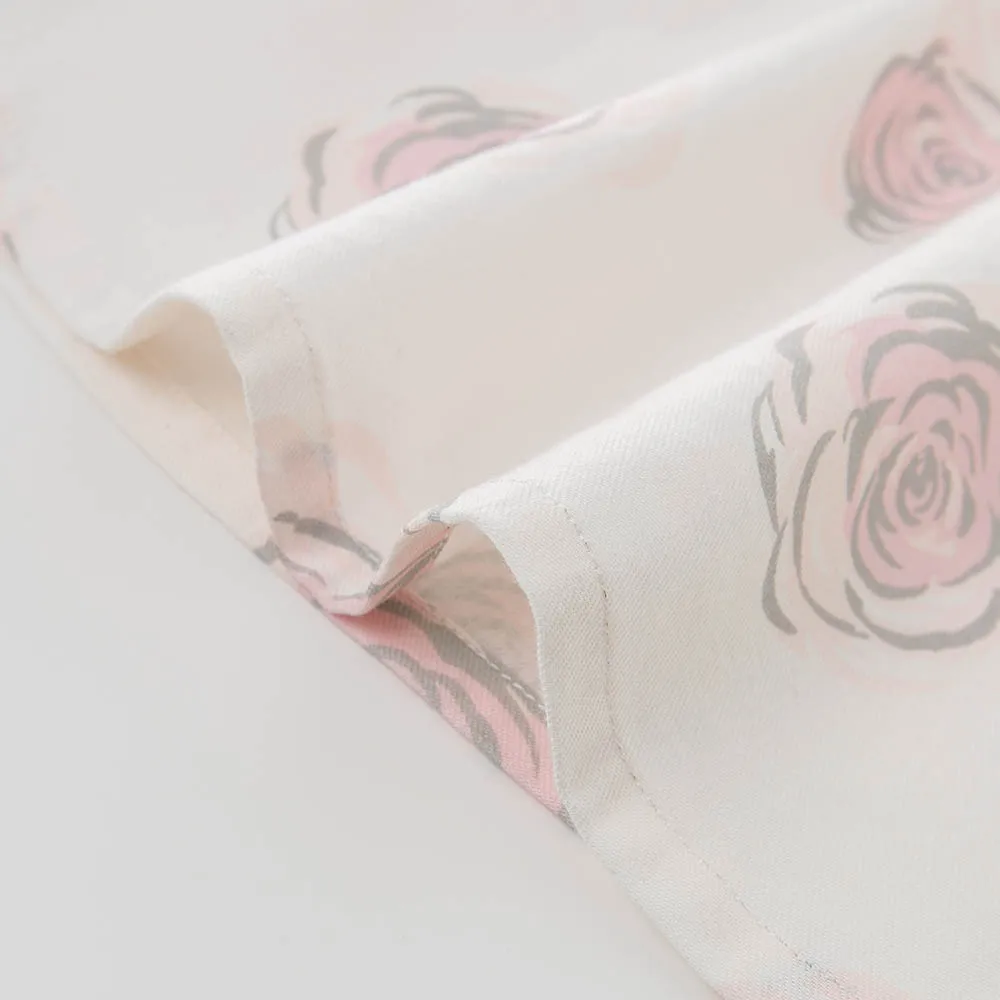 Db5039 Дэйв Белла для маленьких девочек линии топы с цветочным принтом Блузки