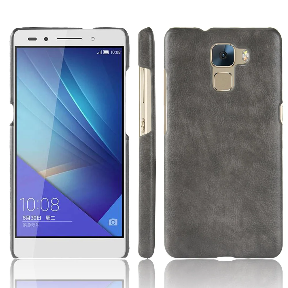 Чехол для Huawei Honor 7 роскошный Ультратонкий чехол с зернистой фактурой 5 2 дюйма