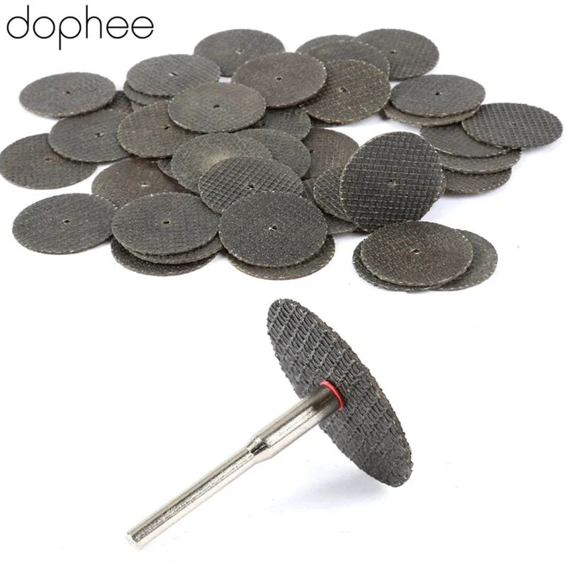 Dophee 50 шт. Аксессуары Dremel абразивные инструменты 32 мм отрезные диски из