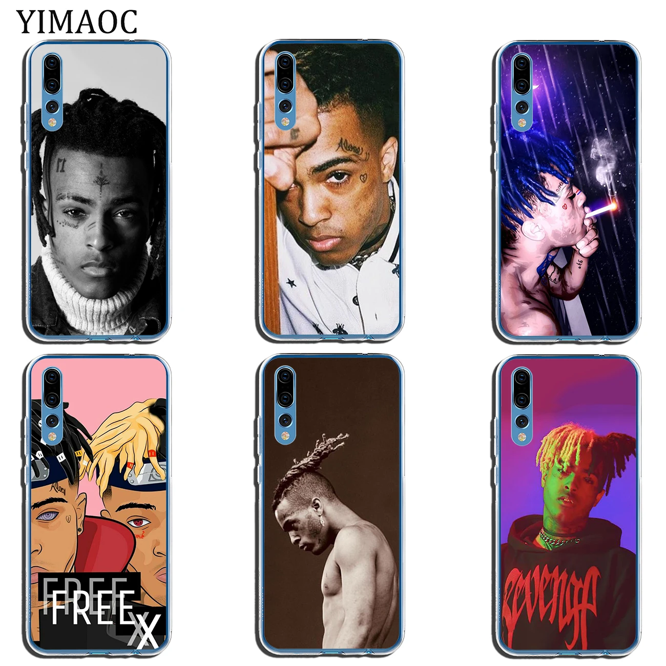 Мягкий силиконовый чехол YIMAOC Rap Singer XXXTentacion MC для Huawei P30 P20 Pro P10 P9 P8 Lite 2016 2017 P smart Z 2019 |