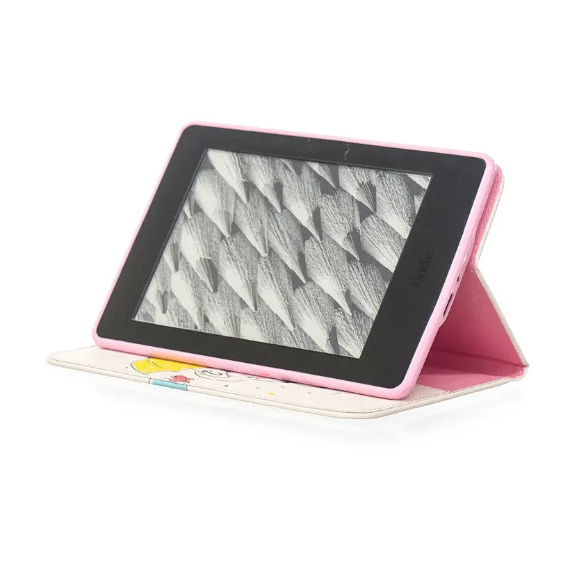 Чехол для Amazon Kindle Paperwhite 1 2 3 6 дюймов чехол 2015 2016 го поколения подставка с рисунком