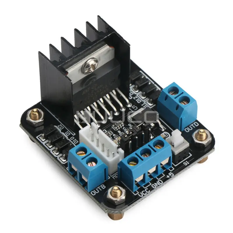 DC 5V ~ 25V модуль питания L298N Двойной H Мост шаговый двигатель контроллер плата для