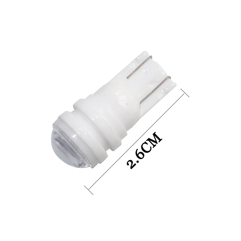 100 шт Керамика 3 SMD T10 W5W 2835 194 501 светодиодный свет керамическая лампа базовый автомобиль поворотов лицензии подстилка в багажник Габаритные огни 12 V