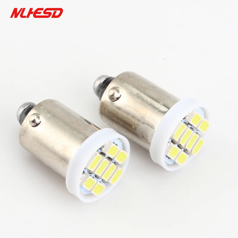100 шт. BA9S 8 SMD 1206 светодиодный не полярности анти мерцание переменного тока с источником питания от