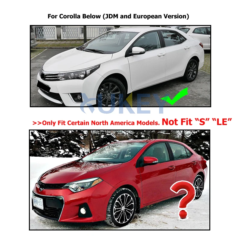Брызговики AX для Toyota Corolla Altis брызговики от грязи модели 2014 2015 2016 2017|car mud flaps|mud