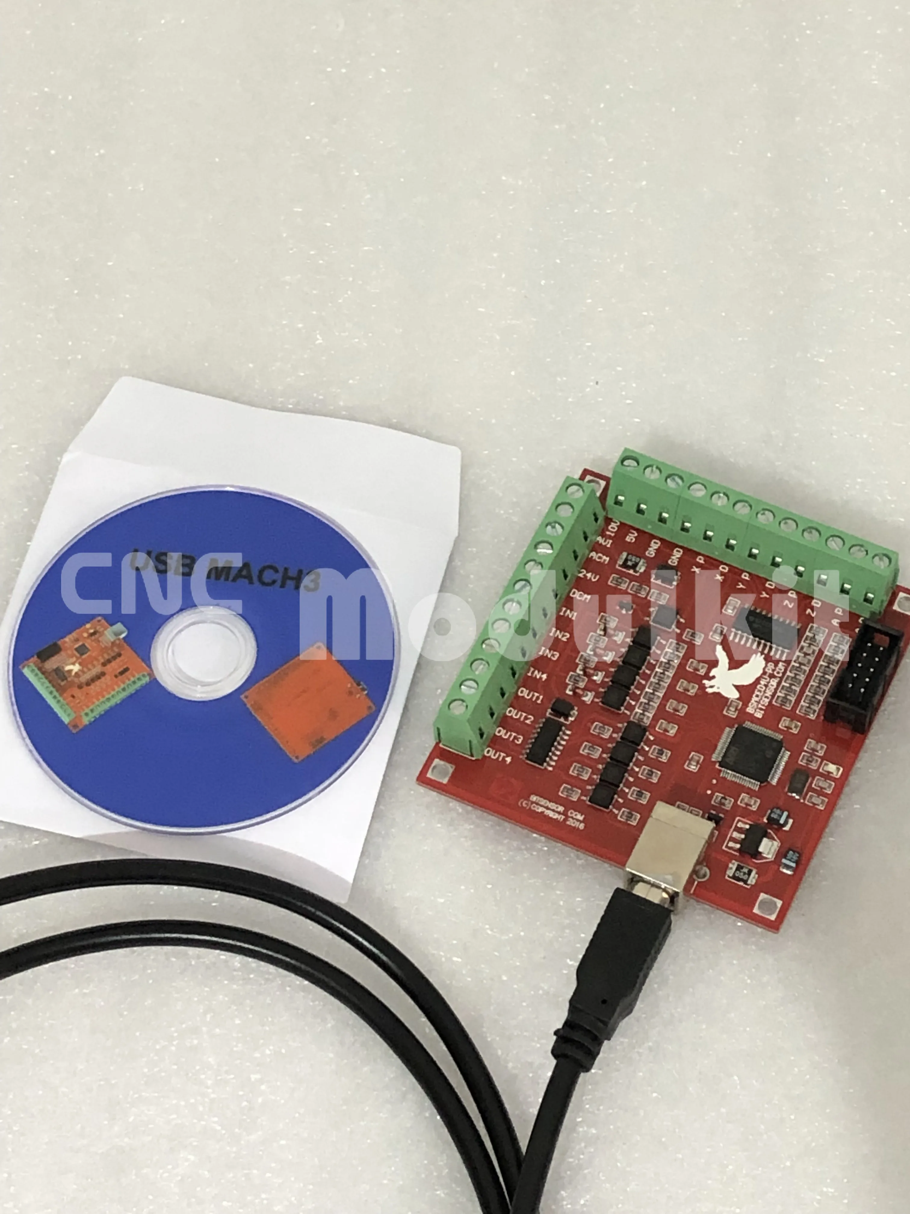 ЧПУ Mach3 USB плата для разрыва движения 4 осевой контроллер драйвера Маршрутизатор