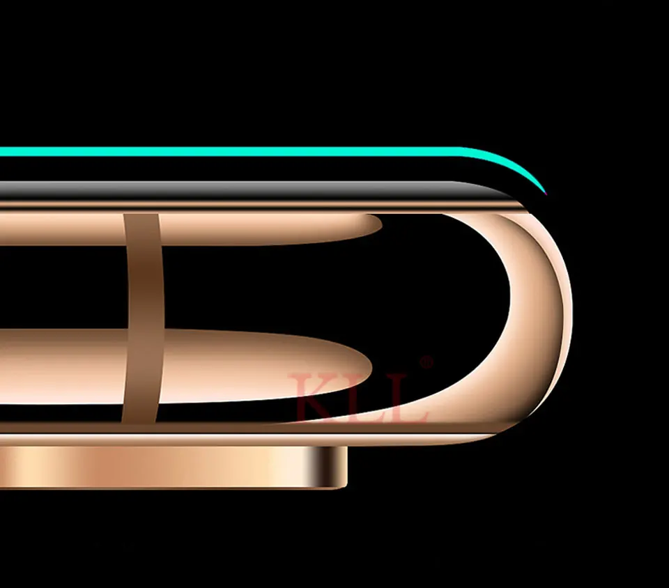 10D закругленные края полное покрытие закаленное стекло для iPhone X XS MAX XR экран протектор стекло для iPhone 8 7 6 6s Plus защитная пленка