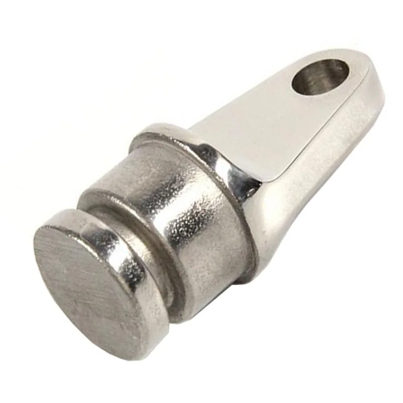 

25mm 1Inch Pipe Rounded Top Fitting Hardware Triangular Inside Marine Boat yacht Eye End Fits
