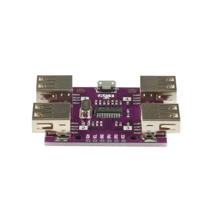 DC 5V 500mA USB 2 0 концентратор 4 Порты и разъёмы высокое Скорость контроллер модуль для