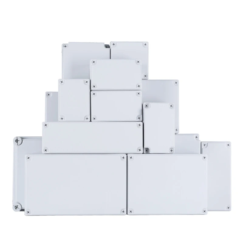 

Wholesale ABS Plastic IP67 Waterproof Junction Box DIY Outdoor Electrical Connection box Cable Branch box 95*65*55