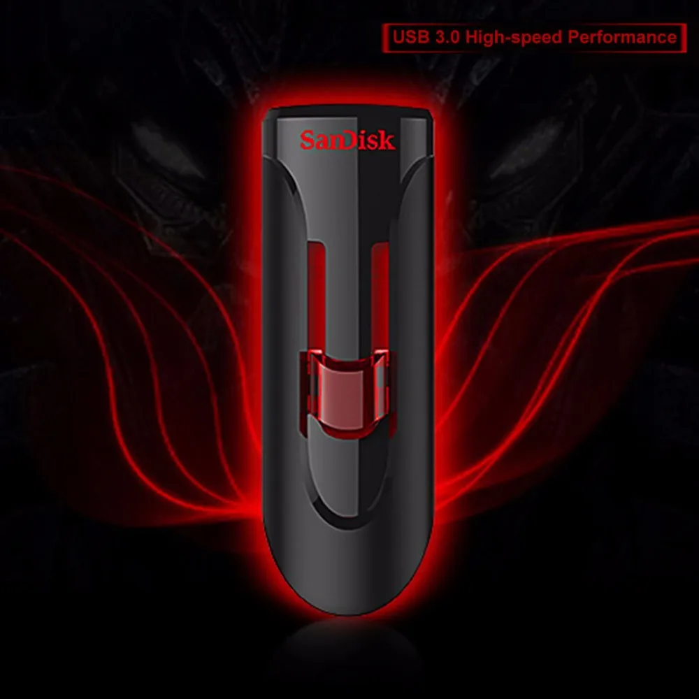 SanDisk CZ600 USB флеш-накопитель 32 Гб 64 Гб 16 Гб 128 ГБ флеш-накопители супер скорость USB 3,0 карта памяти