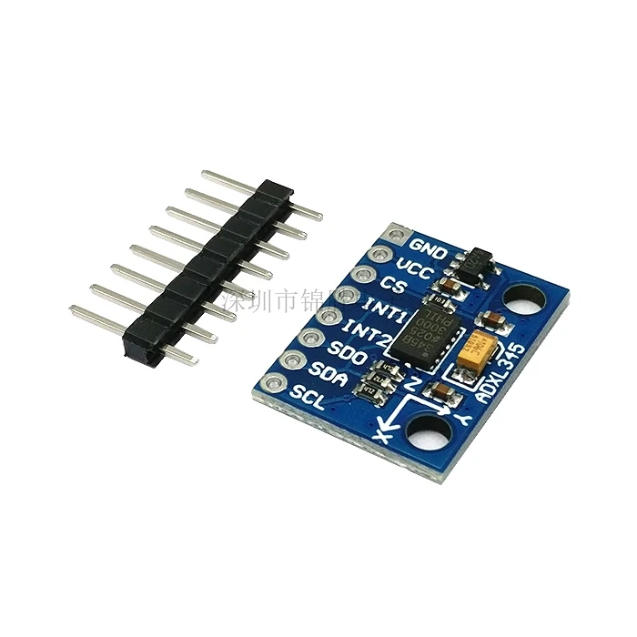 GY 291 ADXL345 Цифровой Трехосевой ускорение свободного падения наклона модуль IIC SPI