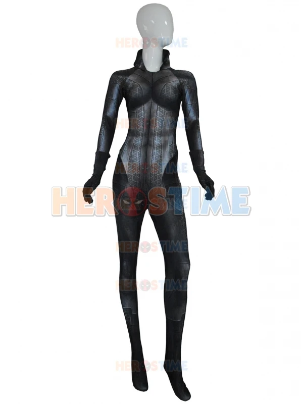Arkham City Catwoman Costume 3D Printed Lycra Spandex Suit Zentai Female/Women/Girls Lady Halloween Cosplay Catsuit Custom |