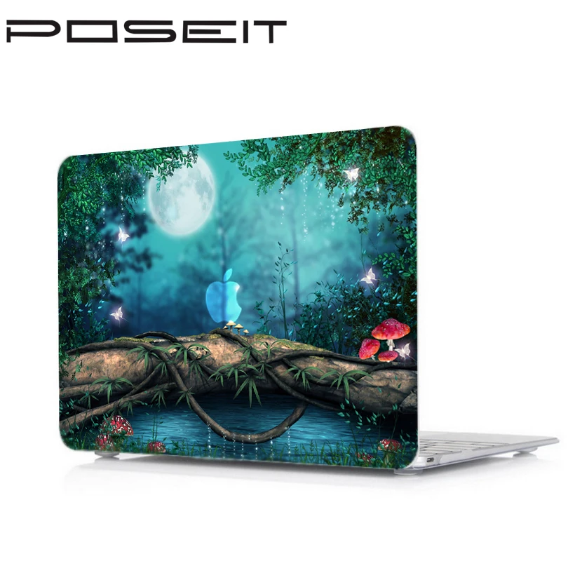 Чехол для ноутбука Macbook Pro 15 A1707/A1990 Touch Bar A1706/A1989 A1708 Air 11 13 Retina 12 + чехол клавиатуры