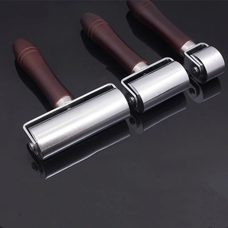 

Leather Craft Wheel Push Wheel DIY Press Side Roller Manual Trousers Press Edge Leather Sewing Piping Carbon Steel Solid Roller