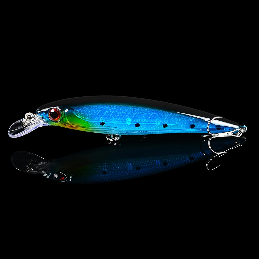 1 шт. рыболовная приманка в виде гольяна с объемными глазами 11 см 13 8 г наживка Isca