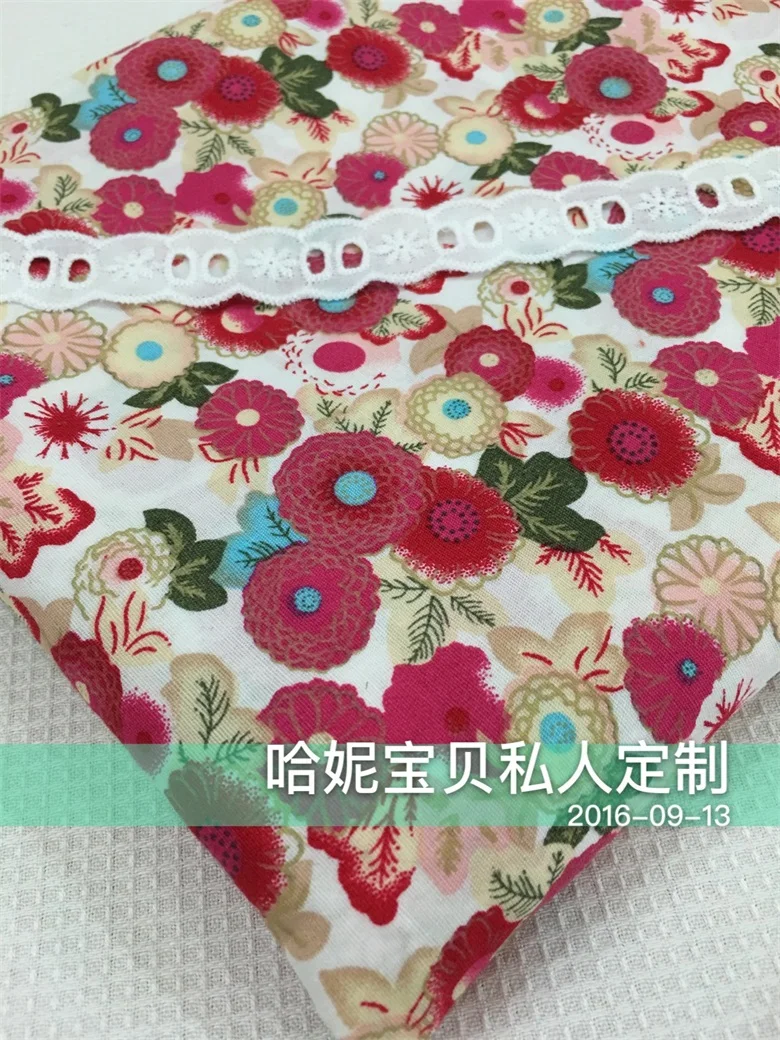 Поплин из чистого хлопка подходит для различных DIY таких как юбка рубашка