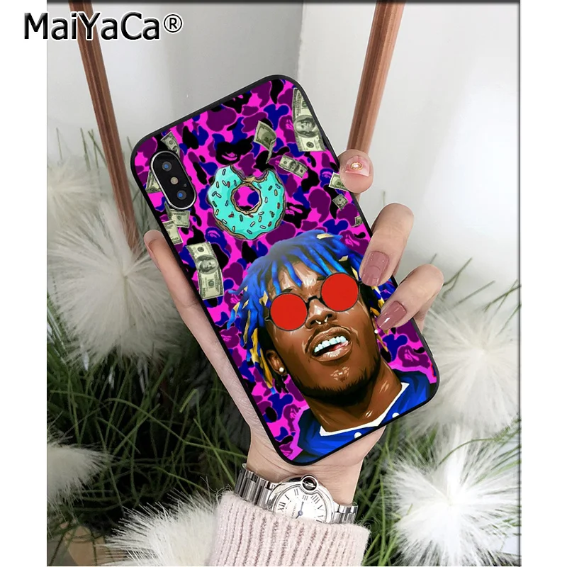 MaiYaCa Lil Uzi Vert TPU мягкие Аксессуары для телефона чехол Apple iPhone 8 7 6 6S Plus X XS MAX 5 5S SE XR