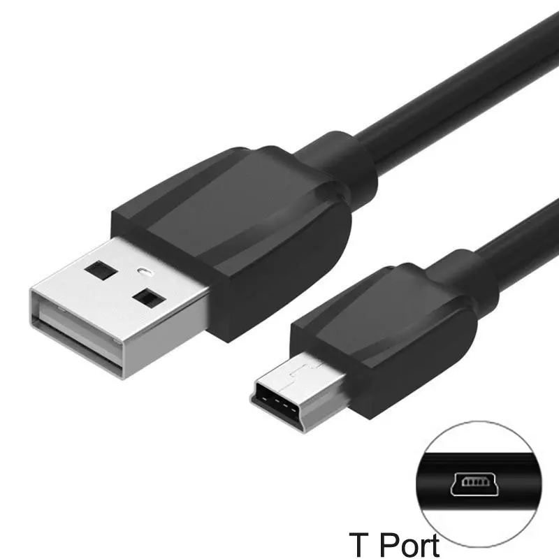 Быстрая зарядка и передача данных T порт Mini USB 2 0 к зарядное устройство кабель для