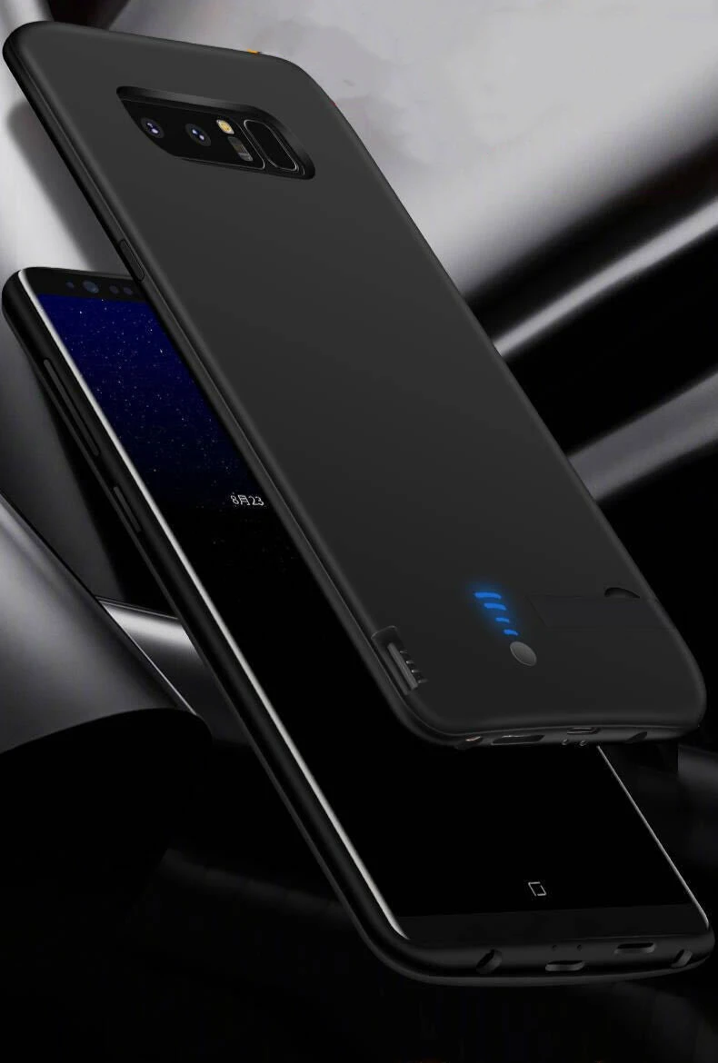 Чехол для аккумулятора 6500 мАч для samsung Galaxy Note 8 Внешний аккумулятор ультра тонкий чехол для зарядного устройства s Зарядка