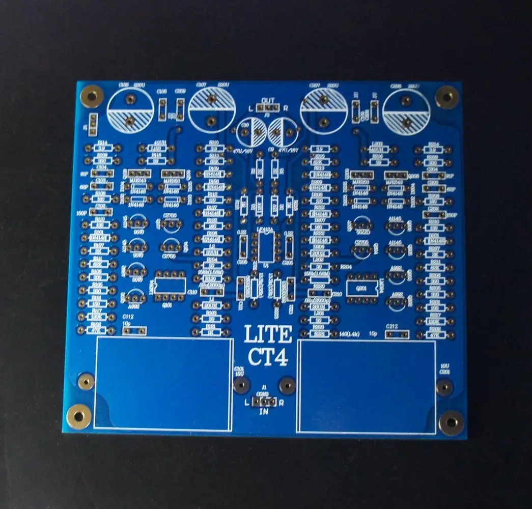 hot sale 1pcs CT4 transistor MM to amplify the PCB blank board Meryl Wycombe line free shipping