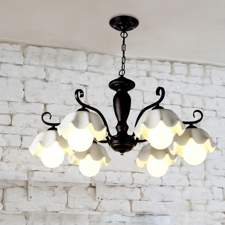 Новая Изысканная Керамическая люстра американская Континентальная