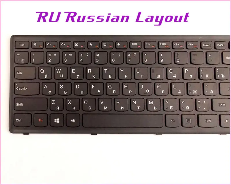 Русская RU раскладная клавиатура для Lenovo Ideapad S500 S500-IFI S500-ITH S510 S510P Touch 15 6